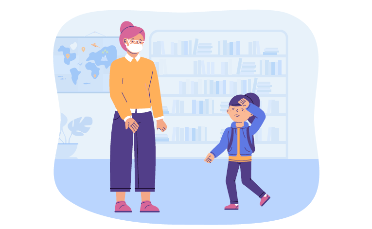 Обов’язково повідом учителя, якщо погано себе почуваєш